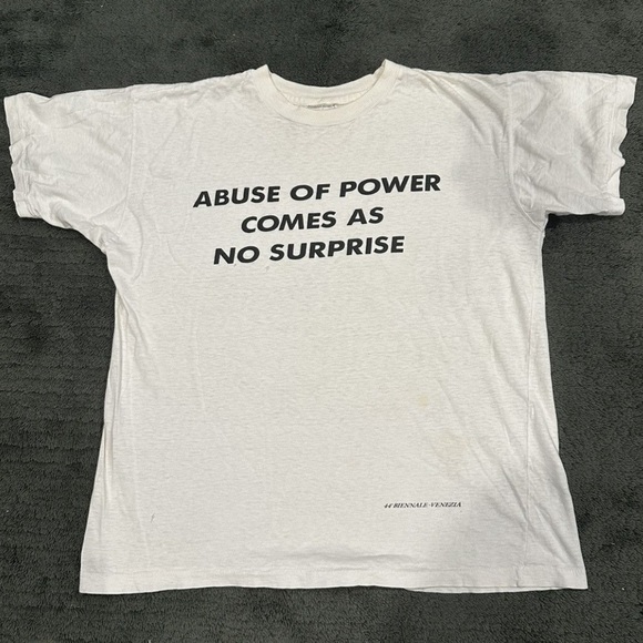 Jenny Holzer Truism Tee Other - vintage original late 70s/early 80s Jenny
Holzer Truism Tee